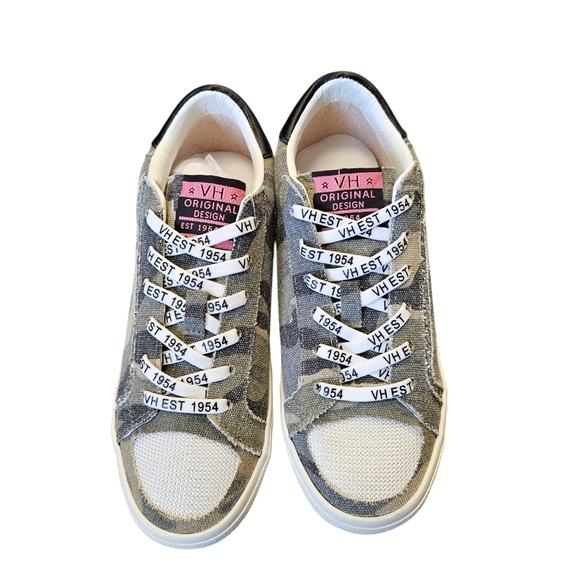 Vintage Havana Mikeyla Camo Slip-On Sneakers Womens NEW - Picture 5 of 7